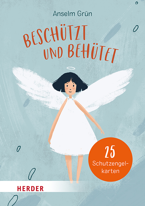 Beschützt und behütet. 25 Schutzengelkarten (Box) von Anselm Grün (Autor), Martina Hoffmann (Illustratorin)